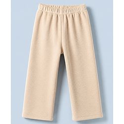 Babyhug Fleece Knit Full Length Pant in Light Pink