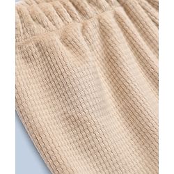Babyhug Fleece Knit Full Length Pant in Light Pink