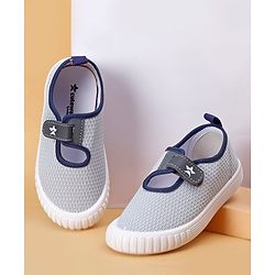 Cute Walk by Babyhug Velcro Closure Casual Shoes - Grey
