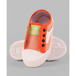 Cute Walk by Babyhug Canvas Single Pair Casual Shoes - Orange