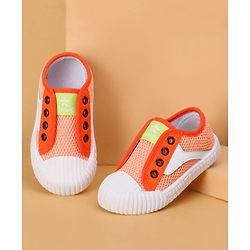 Cute Walk by Babyhug Canvas Single Pair Casual Shoes - Orange