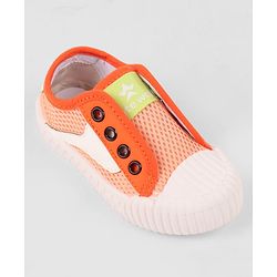 Cute Walk by Babyhug Canvas Single Pair Casual Shoes - Orange