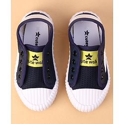 Cute Walk by Babyhug Canvas Single Pair Casual Shoes - Orange