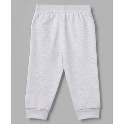 Babyhug Cotton Jersey Knit Full Length Track Pant With Car Print Pack of 3 - Blue Grey & Mustard
