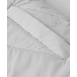 Babyhug Woven Padded Quilted Hooded Winter Jacket with Full Sleeves in White