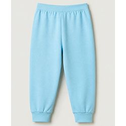 Babyhug Cotton Knit Jogger Fit Full Length Lounge Pants Pack of 3 - Yellow Orange Blue
