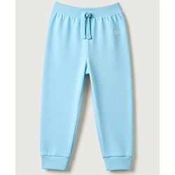 Babyhug Cotton Knit Jogger Fit Full Length Lounge Pants Pack of 3 - Yellow Orange Blue