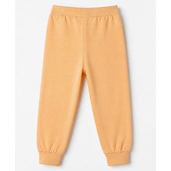 Babyhug Cotton Jersey Knit Full Length Joggers with Star Print Pack of 3 - Green Blue & Peach