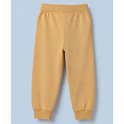 Babyhug Cotton Knit Full Length Jogger Fit Lounge Pant With Animal Print Pack of 3 - Red White