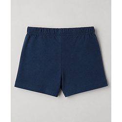 Babyhug 100% Cotton Knit Briefs with Dino & Stripes Print in Navy Blue & White Pack of 3