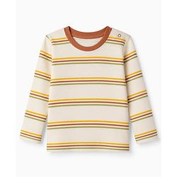 Babyhug 100% Cotton Knit Full Sleeves T-Shirts with Construction Vehicles Print Pack of 3 in Yellow Green