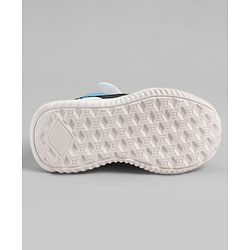 Cute Walk by Babyhug Velcro Closure Star Printed Sneakers - White