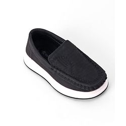 Cute Walk by Babyhug Slip On Solid Formal & Party Wear Shoes - Black