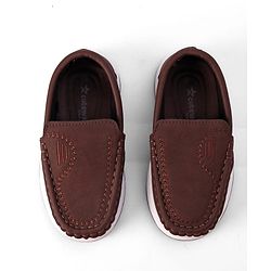 Cute Walk by Babyhug Slip On Solid Formal & Party Wear Shoes - Black