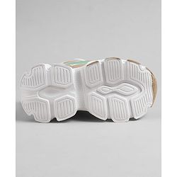 Cute Walk by Babyhug Velcro Closure Solid Sneakers -Navy Blue