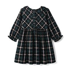 Babyhug Cotton Woven Frock and Leggings with Full Sleeves and Checked Print in Multi Color for 18-24 Months