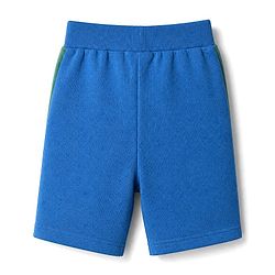 Babyhug 100% Cotton Single Jersey Knit Half Sleeves T-Shirt & Shorts Set With Text Print - Yellow & Blue