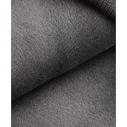 Babyhug Velour Knit Full Sleeves Winter Wear Suit With Bear Patch & Cap - Grey