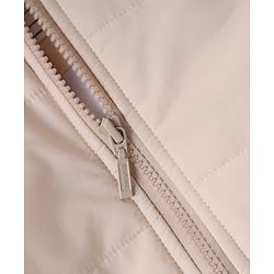 Babyhug Woven Hooded Jackets with Full Sleeves - Light Brown