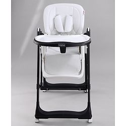 Babyhug Smart 3-in-1 High Chair with Swing for Baby, Adjustable Height, Dual Tray, Reclinable Backrest & Footrest Feeding Chair