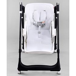 Babyhug Smart 3-in-1 High Chair with Swing for Baby, Adjustable Height, Dual Tray, Reclinable Backrest & Footrest Feeding Chair