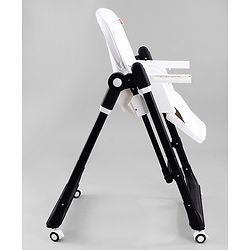 Babyhug Smart 3-in-1 High Chair with Swing for Baby, Adjustable Height, Dual Tray, Reclinable Backrest & Footrest Feeding Chair