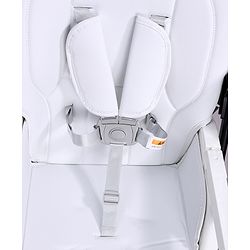 Babyhug Smart 3-in-1 High Chair with Swing for Baby, Adjustable Height, Dual Tray, Reclinable Backrest & Footrest Feeding Chair