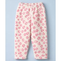 Babyhug Fur Winter Wear Suits Regular Pink/white 18-24m