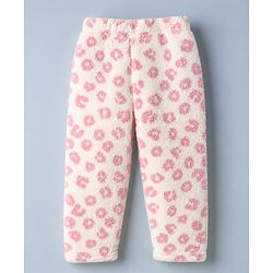 Babyhug Fur Winter Wear Suits Regular Pink/white 18-24m