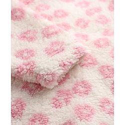 Babyhug Fur Winter Wear Suits Regular Pink/white 18-24m