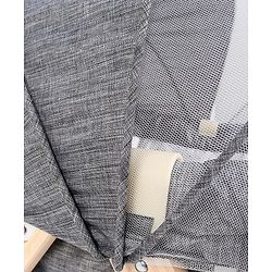 Babyhug Foldable Bassinet | Spacious & Comfortable Design| Breathable Mesh Sides for Ventellation | Sturdy & Stable Frame| Baby-Friendly Sleeping Space | Wheels with Lock - Grey