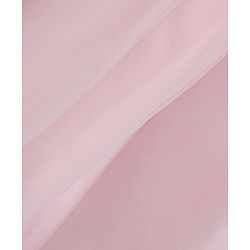 Babyhug Mesh Woven Full Sleeves Fit & Flare Embroidered Party Dress With Cap - Light Pink