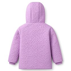 Babyhug Woven Padded/Quilted/ Winter Jacket with Full Sleeves in Purple for 6-9 Months