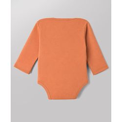 Babyhug 100% Cotton Knit Full Sleeves Solid Onesies Pack Of 5 - Light Green White & Orange