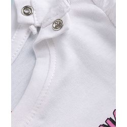 Babyhug Disney Single Jersey Knit T-Shirt with Full Sleeves and Simba Print - White