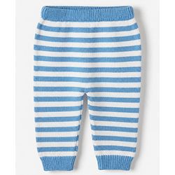 Babyhug Cotton Knit Full Sleeves Sweater Set with Cap & Hedgehog Design in Blue