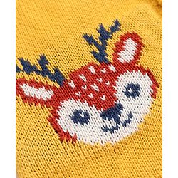 Babyhug Natural Knit SWEATER SET Regular yellow 3-6m