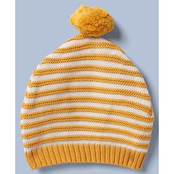 Babyhug Natural Knit SWEATER SET Regular yellow 3-6m