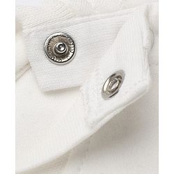 Babyhug 100% Cotton Single Jersey Knit Full Sleeves Top & Pants With Sequin Detailing Bow - White & Black