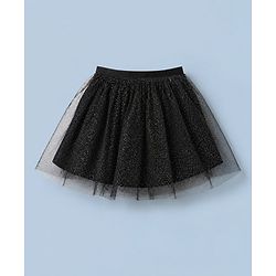 Babyhug 100% Cotton Single Jersey Knit Full Sleeves Top and Skirt Set with Bow Print in White
