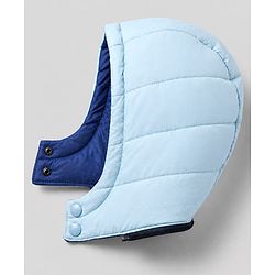 Babyhug Woven Padded Quilted Hooded Winter Jacket with Full Sleeves and Cut & Sew - Blue