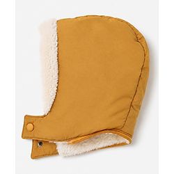 Babyhug Woven Full Sleeves Hooded Solid Padded/Quilted/ Winter Jacket - Mustard