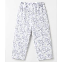Babyhug 100% Cotton Knit Full Sleeves Co-Ords Shirt & Pyjama Night Suit with Tropical Print - White