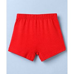 Babyhug Marvel 100% Cotton Knit Single Jersey Briefs With Avenger Graphic Pack of 3 - Beige, Red & Navy Blue