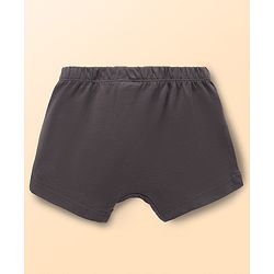 Babyhug Marvel Single Jersey Knit Brief with Avenger Graphic Pack of 3 - Brown, Grey, Light Grey