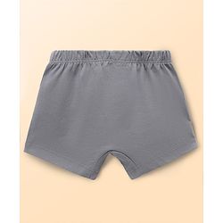 Babyhug Marvel Single Jersey Knit Brief with Avenger Graphic Pack of 3 - Brown, Grey, Light Grey
