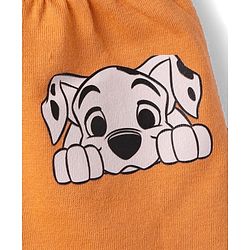 Babyhug Disney 100% Cotton Knit Briefs With Disney Character Graphic Pack Of 3 - Sky Blue Orange & Navy Blue