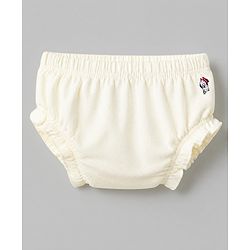 Babyhug Disney Single Jersey Knit Bloomers With Minnie Mouse Graphic Pack of 3- Pink Blue Yelow