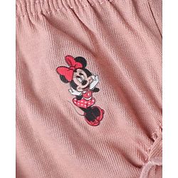 Babyhug Disney 100% Cotton Single Jersey Knit Solid Bloomers Pack of 3 in White Blue & Pink