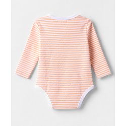 Babyhug 100% Cotton Interlock Knit Full Sleeves Onesie With Animal Print Pack of 3 - Pink & Blue